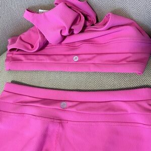 Activewear, new with tags, pink, size L/G, great fabrics, very comfortable.